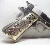 COLT GOVERNMENT MODEL 1911 MK IV/SERIES 70 PISTOL from COLLECTING TEXAS - CIRCA 1973-1974 – 24K GOLD GRIPS - 5 of 15