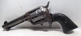 109 YEAR-OLD EL PASO, TEXAS SHIPPED COLT SINGLE ACTION ARMY REVOLVER from COLLECTING TEXAS - .45 COLT CALIBER