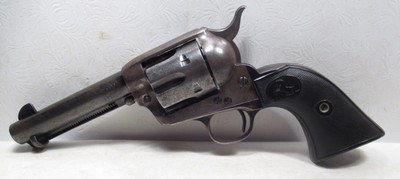 109 YEAR-OLD EL PASO, TEXAS SHIPPED COLT SINGLE ACTION ARMY REVOLVER from COLLECTING TEXAS - .45 COLT CALIBER