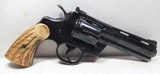 NICE 57 YEAR-OLD COLT PYTHON REVOLVER from COLLECTING TEXAS – MADE 1968 – JIG BONE GRIPS – 4” BARREL - 5 of 17