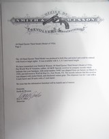 TEXAS SHIPPED SMITH & WESSON MODEL of 1926 HAND EJECTOR .44 REVOLVER from COLLECTING TEXAS – WOLF & KLAR SHIPPED in 1930 - 19 of 19