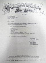 RARE HIGH CONDITION ANTIQUE WINCHESTER MODEL 1886 TAKEDOWN RIFLE from COLLECTING TEXAS – SHIPPED 1894 - 22 of 22