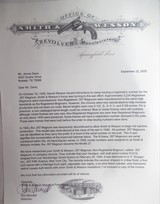 RARE SMITH & WESSON NON-REGISTERED 357 MAGNUM REVOLVER from COLLECTING TEXAS – SHIPPED 1940 – FACTORY LETTER – PEARL GRIPS - 21 of 21