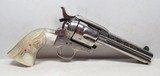 ANTIQUE COLT SINGLE ACTION ARMY .45 REVOLVER from COLLECTING TEXAS – FACTORY ENGRAVED – TOTAL FACTORY RE-WORK