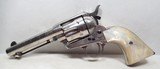 ANTIQUE COLT SINGLE ACTION ARMY .45 REVOLVER from COLLECTING TEXAS – FACTORY ENGRAVED – TOTAL FACTORY RE-WORK - 4 of 17