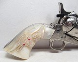 ANTIQUE COLT SINGLE ACTION ARMY .45 REVOLVER from COLLECTING TEXAS – FACTORY ENGRAVED – TOTAL FACTORY RE-WORK - 2 of 17