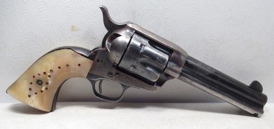 COLT SINGLE ACTION ARMY .45 REVOLVER from COLLECTING TEXAS – CALIFORNIA DRUG STORE COWBOY GUN – FACTORY LETTER INCLUDED