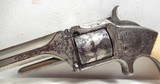 VERY NICE SMITH & WESSON MODEL 2 ARMY REVOLVER from COLLECTING TEXAS – MADE 1864 – NIMSCHKE ENGRAVED - 3 of 17