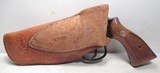 VERY NICE TOOLED HOLSTER for 4” K-FRAME SMITH & WESSON REVOLVER from COLLECTING TEXAS – SIMON’S of ALBUQUERQUE MADE - 5 of 7