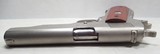 COLT 1911 MODEL MK IV/SERIES 70 PISTOL from COLLECTING TEXAS - .45 ACP – NICKEL FINISH – CIRCA 1971 - 8 of 16
