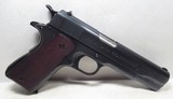 RARE 90 YEAR-OLD PRE-WWII COLT NATIONAL MATCH .45 AUTO from COLLECTING TEXAS – NEAR PERFECT CONDITION - 5 of 19