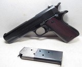 RARE 90 YEAR-OLD PRE-WWII COLT NATIONAL MATCH .45 AUTO from COLLECTING TEXAS – NEAR PERFECT CONDITION - 1 of 19