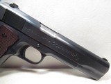 RARE 90 YEAR-OLD PRE-WWII COLT NATIONAL MATCH .45 AUTO from COLLECTING TEXAS – NEAR PERFECT CONDITION - 7 of 19