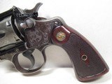 FINE 112 YEAR-OLD FACTORY ENGRAVED COLT OFFICER’S MODEL TARGET REVOLVER from COLLECTING TEXAS – FACTORY LETTER – EXTRA PEARL GRIPS - 2 of 18