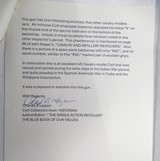 REALLY NICE COLT S.A.A. U.S. CAVALRY “RAC” INSPECTED REVOLVER from COLLECTING TEXAS – FACTORY LETTER – SHIPPED 1890 - 19 of 20