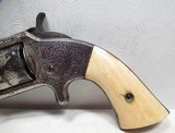 VERY NICE SMITH & WESSON MODEL 2 ARMY REVOLVER from COLLECTING TEXAS – MADE 1864 – NIMSCHKE ENGRAVED - 2 of 17