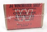WINCHESTER .44 WINCHESTER SHOT 50 COUNT BOX of AMMO from COLLECTING TEXAS – CIRCA EARLY 1900’s - 2 of 5