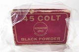 FULL BOX of REMINGTON BLACK POWDER .45 COLT AMMUNITION from COLLECTING TEXAS - 5 of 6