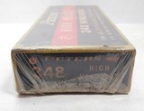 PETERS HIGH VELOCITY 348 WINCHESTER BOX of AMMO from COLLECTING TEXAS – 20 CENTER FIRE SMOKELESS CARTRIDGES - 3 of 6
