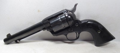 124 YEAR-OLD COLT SINGLE ACTION ARMY REVOLVER from COLLECTING TEXAS – SHIPPED to MEXICO in 1902 – FACTORY LETTER
