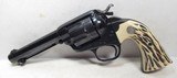 COLT SINGLE ACTION ARMY BISLEY MODEL REVOLVER from COLLECTING TEXAS – .32-20 CALIBER – MADE 1903 - 1 of 15