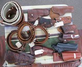 LOT of QUALITY BELTS and HOLSTERS from COLLECTING TEXAS – S.D. MYRES – PRISON MADE – HEISER - TEXAS RANGER OWNED – ETC. - 6 of 6