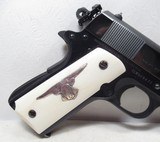 COLT COMMANDER LIGHTWEIGHT MODEL .45 AUTO from COLLECTING TEXAS – CIRCA 1977 – BONE & SILVER GRIPS - 2 of 16
