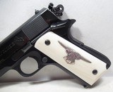 COLT COMMANDER LIGHTWEIGHT MODEL .45 AUTO from COLLECTING TEXAS – CIRCA 1977 – BONE & SILVER GRIPS - 6 of 16