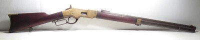 NICE ORIGINAL UNTOUCHED ANTIQUE WINCHESTER MODEL 1866 RIFLE from COLLECTING TEXAS – MADE 1870