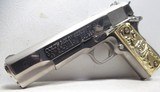 COLT GOVERNMENT MODEL 1911 MK IV/SERIES 70 PISTOL from COLLECTING TEXAS - CIRCA 1973-1974 – 24K GOLD GRIPS - 3 of 15