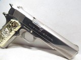 COLT GOVERNMENT MODEL 1911 MK IV/SERIES 70 PISTOL from COLLECTING TEXAS - CIRCA 1973-1974 – 24K GOLD GRIPS - 6 of 15