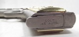 COLT GOVERNMENT MODEL 1911 MK IV/SERIES 70 PISTOL from COLLECTING TEXAS - CIRCA 1973-1974 – 24K GOLD GRIPS - 12 of 15