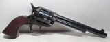 NAVY ARMS/UBERTI .45 CALIBER SINGLE ACTION REVOLVER from COLLECTING TEXAS – “U.S.” MARKED – 7 1/2” BARREL - 6 of 17