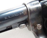 NAVY ARMS/UBERTI .45 CALIBER SINGLE ACTION REVOLVER from COLLECTING TEXAS – “U.S.” MARKED – 7 1/2” BARREL - 4 of 17