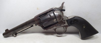 127 YEAR-OLD COLT SINGLE ACTION ARMY REVOLVER from COLLECTING TEXAS – SHIPPED 1899 – FACTORY LETTER