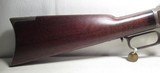 ANTIQUE 1ST MODEL WINCHESTER 1873 LEVER ACTION RIFLE from COLLECTING TEXAS - ATTRIBUTED and INSCRIBED to COL. E.A. CARR - 7 of 25