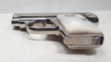 COLT MODEL 1908 - .25 ACP with EXTREMELY RARE & CORRECT FLUSH MEDALLION FORWARD FACING HORSE PEARL GRIPS from COLLECTING TEXAS - 7 of 14