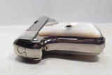 COLT MODEL 1908 - .25 ACP with EXTREMELY RARE & CORRECT FLUSH MEDALLION FORWARD FACING HORSE PEARL GRIPS from COLLECTING TEXAS - 6 of 14