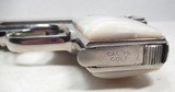 COLT MODEL 1908 - .25 ACP with EXTREMELY RARE & CORRECT FLUSH MEDALLION FORWARD FACING HORSE PEARL GRIPS from COLLECTING TEXAS - 8 of 14