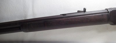 ANTIQUE WINCHESTER MODEL 1873 RIFLE with MONTANA HISTORY from COLLECTING TEXAS – SHIPPED 1889 - Image 7 of 22