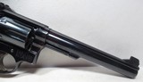 SMITH & WESSON MODEL 14 REVOLVER – FOUR SCREW VARIATION from COLLECTING TEXAS – MADE 1960 - .38 SPECIAL CALIBER - 6 of 16