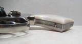 SMITH & WESSON .357 REVOLVER from COLLECTING TEXAS – 2-TONE – REALLY STRANGE REVOLVER – PEARL GRIPS - 12 of 21