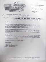 REAL ANTIQUE 1874 SHARPS BUFFALO RIFLE from COLLECTING TEXAS – WESTERN SHIPPED in 1876 – FACTORY LETTER – J.P. LOWER - 21 of 21