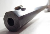 REAL ANTIQUE BUFFALO RIFLE U.S. TRAPDOOR MODEL 1873 from COLLECTING TEXAS – CONVERTED to SPORTING RIFLE in 40-65 CALIBER - 9 of 18