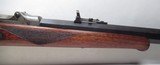 REAL ANTIQUE BUFFALO RIFLE U.S. TRAPDOOR MODEL 1873 from COLLECTING TEXAS – CONVERTED to SPORTING RIFLE in 40-65 CALIBER - 5 of 18