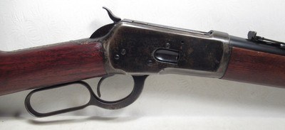 GREAT WINCHESTER MODEL 92 LEVER-ACTION SADDLE RING CARBINE from COLLECTING TEXAS – MADE 1923 - .38 W.C.F. CALIBER - Image 7 of 20