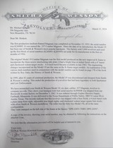 HIGH CONDITION SMITH & WESSON MODEL 19-2 REVOLVER from COLLECTING TEXAS – SHIPPED to TEXAS D.P.S. in 1962 – FACTORY LETTER - 20 of 20