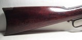 NICE ORIGINAL 122 YEAR-OLD WINCHESTER MODEL 1873 LEVER-ACTION RIFLE from COLLECTING TEXAS - 2 of 21