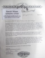 SMITH & WESSON MODEL 28-2 REVOLVER from COLLECTING TEXAS – TEXAS D.P.S. #21594 STAMPED – TEXAS HIGHWAY PATROL HISTORY - 15 of 15