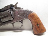 ANTIQUE SMITH & WESSON SECOND MODEL .44 AMERICAN CALIBER PRESENTATION ENGRAVED REVOLVER from COLLECTING TEXAS - 2 of 18